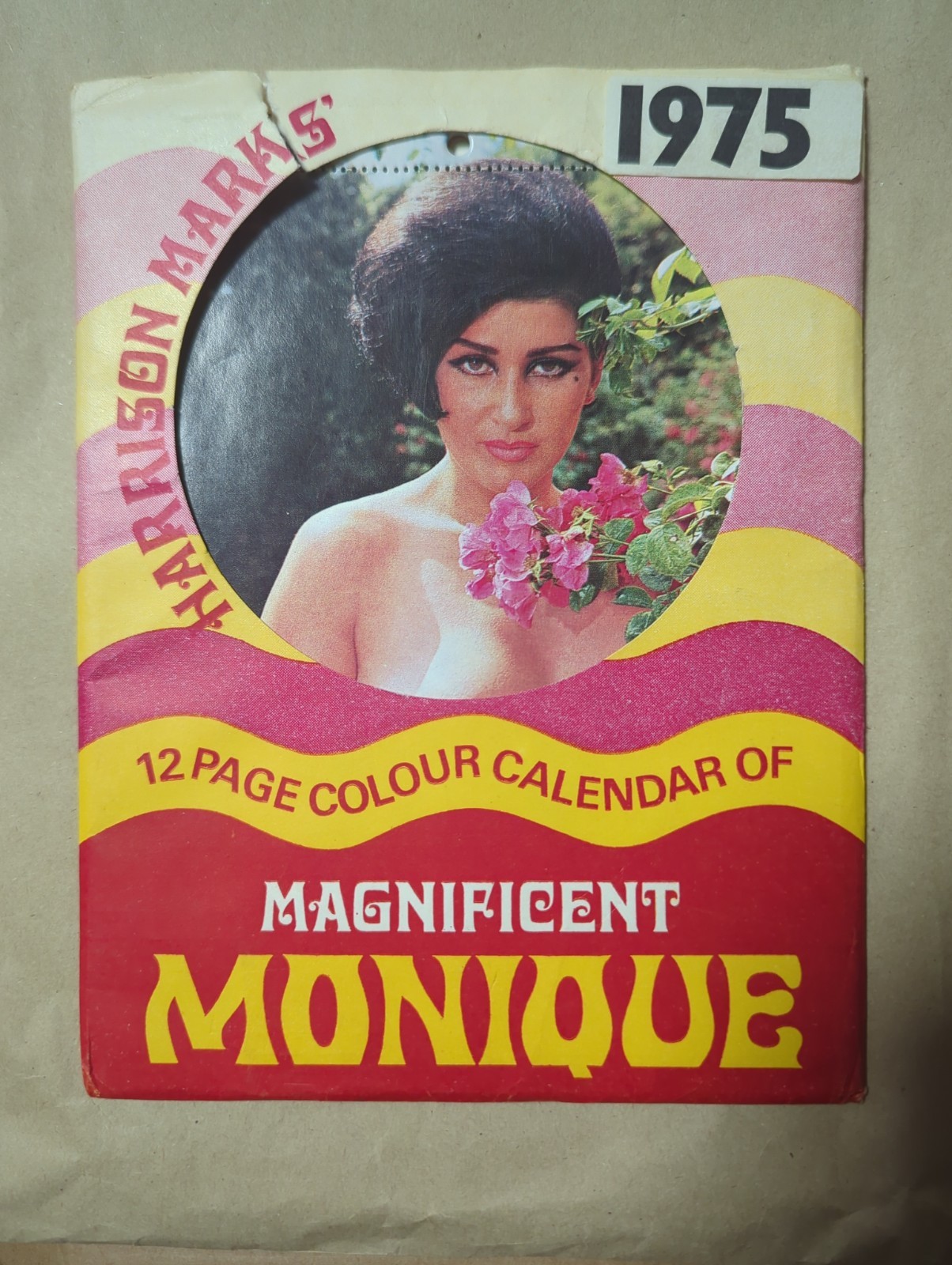Harrison Marks' 1975 Vintage Calendar - Magnificent Monique