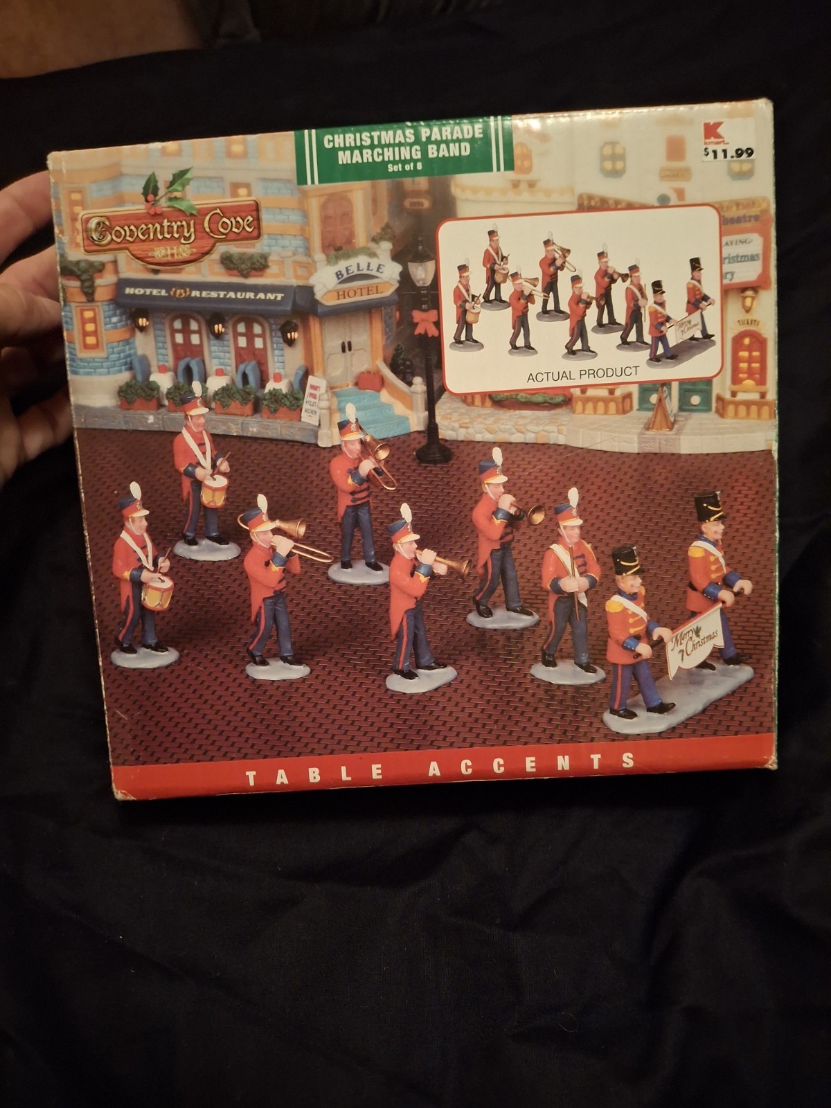 Lemax Coventry Cove 2009 Christmas Parade Marching Band Accents Set of 8 Boxed
