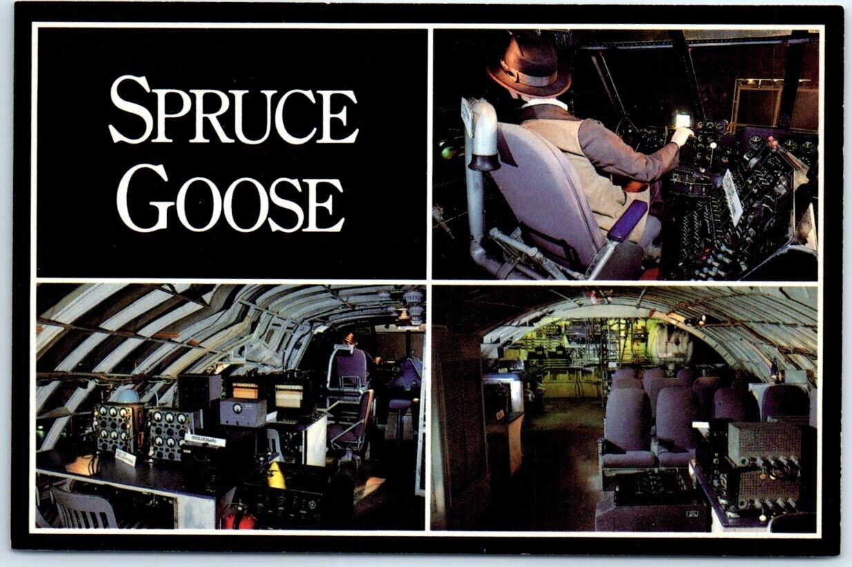 Postcard - Spruce Goose - Long Beach, California