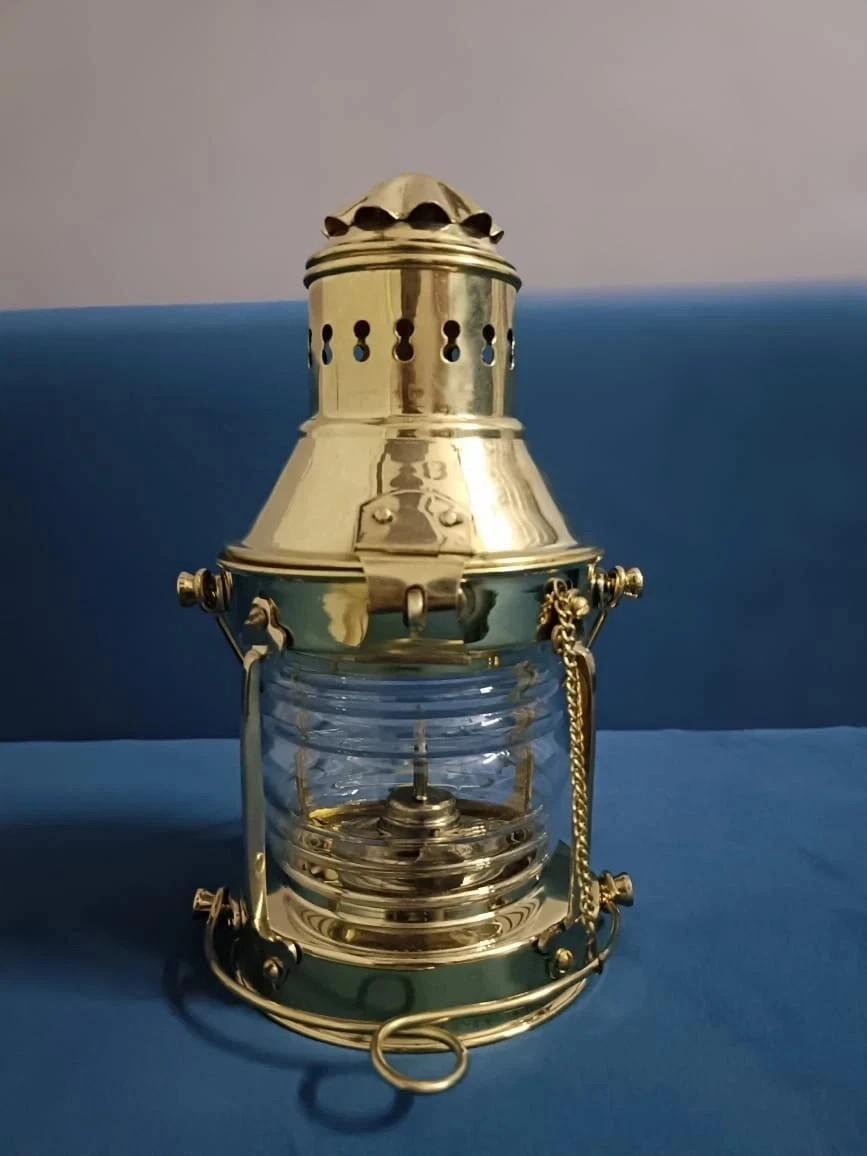 Lamp Nautical Brass Oil Lamp Maritime Ship Lantern Boat Light Lamp Nautical 11\'