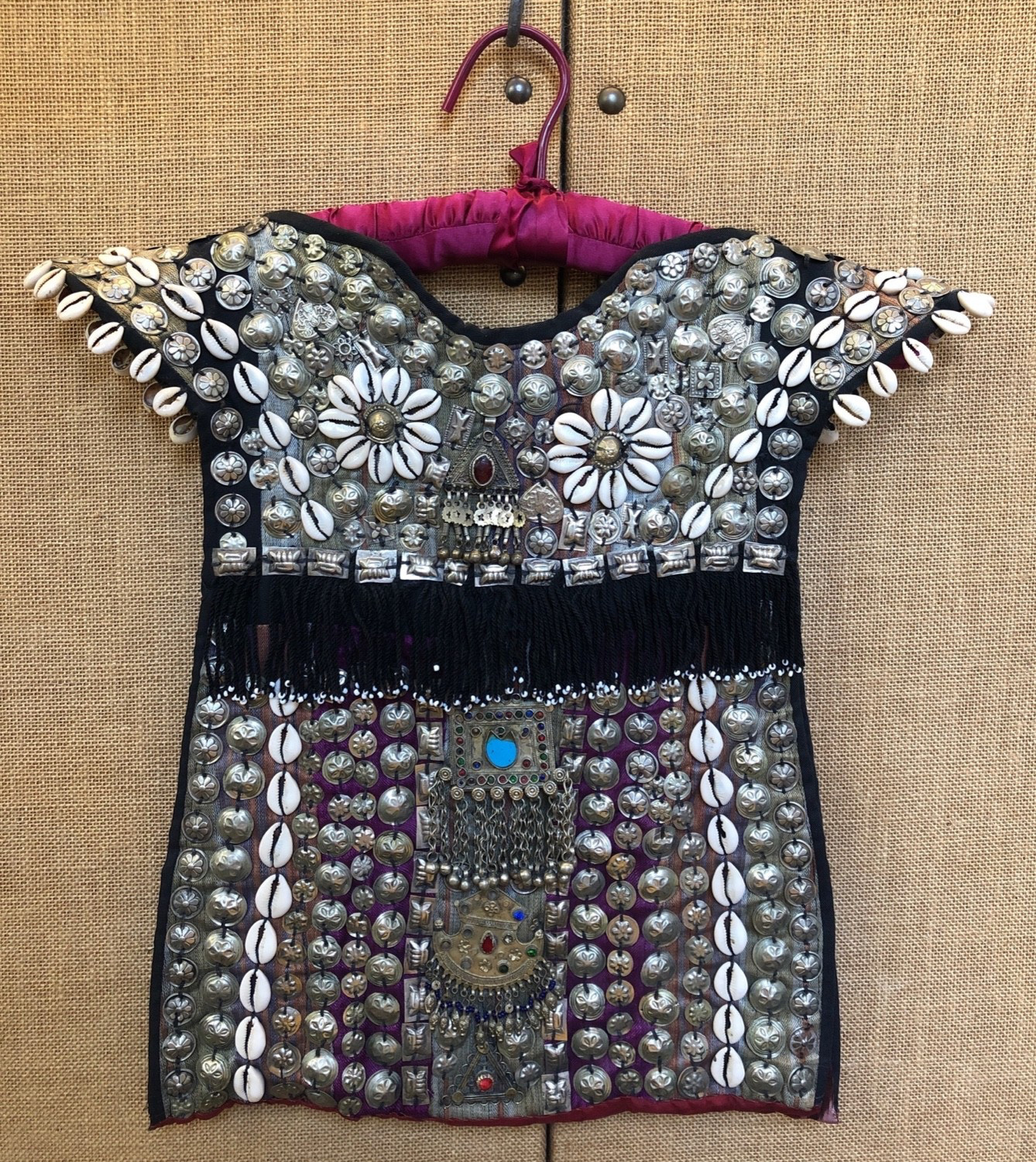 Vintage Turkmen Children's Ceremonial Garment Vest Excellent Condition