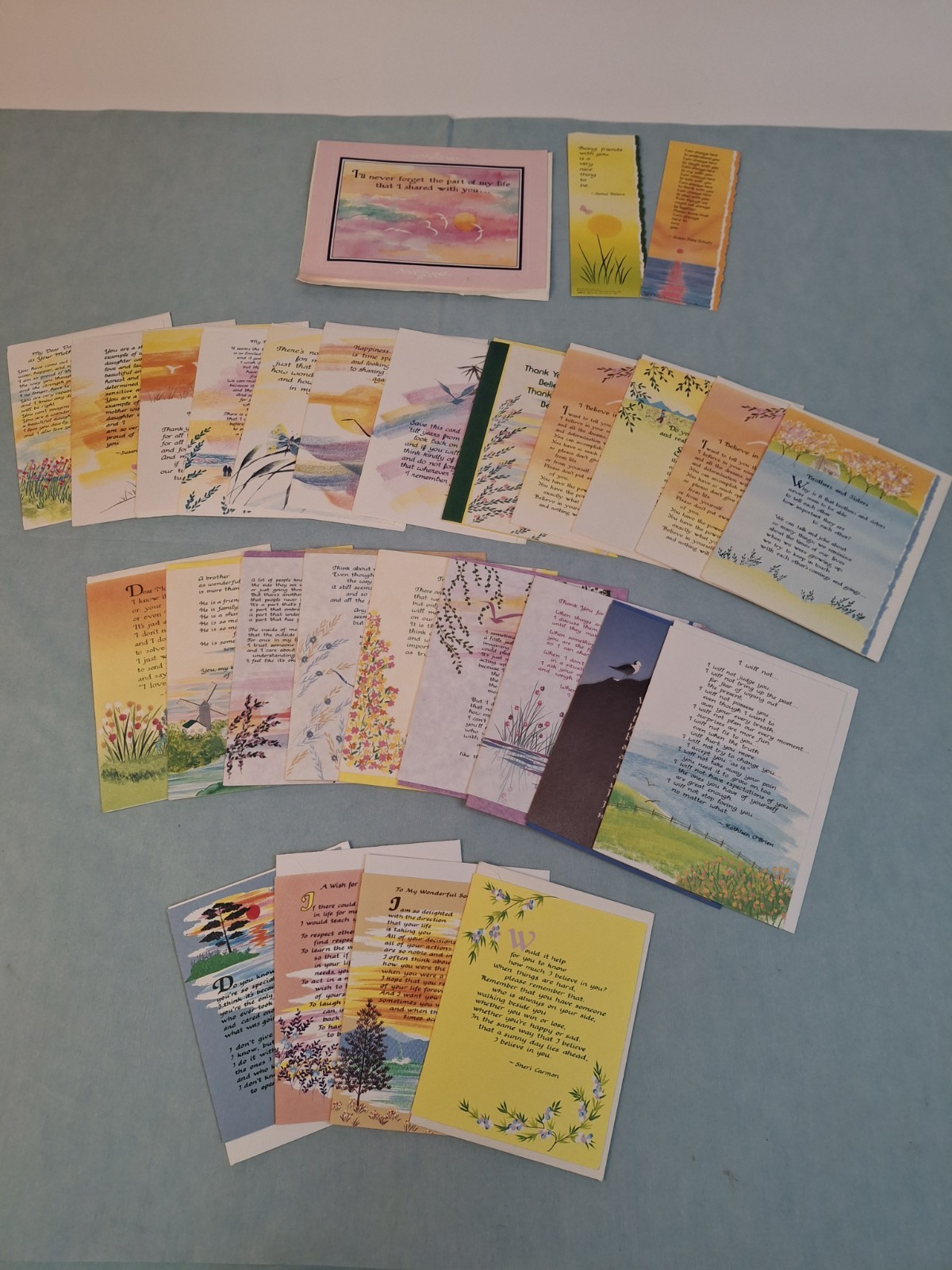 Lot Of 26 Blue Mountain Arts Vintage Greeting Cards