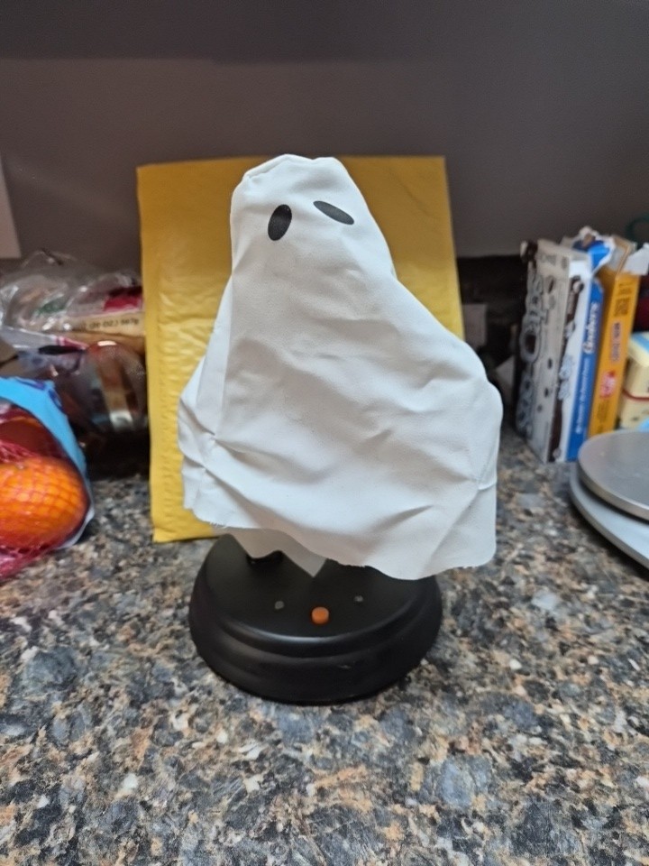 2013 Gemmy Halloween Ghost Animated Grave Raver Ghoul Club Can’t Handle Me works