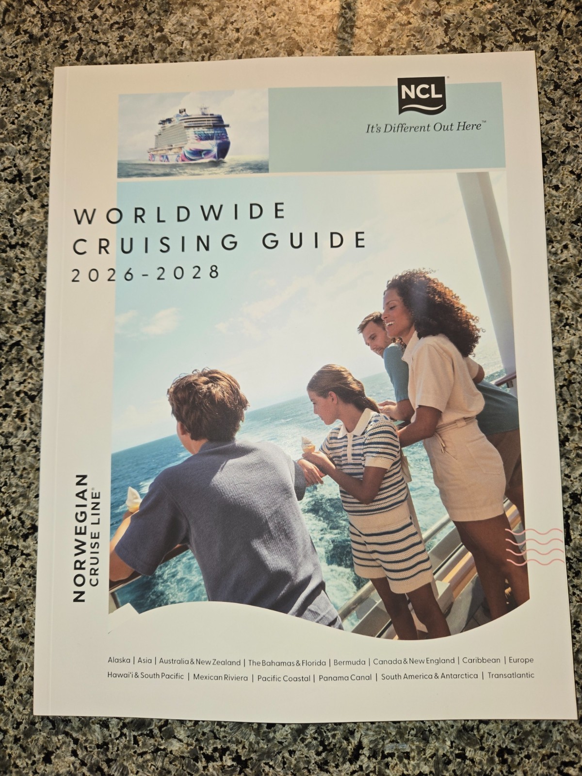 2026 2028 NCL Norwegian Cruise Line Worldwide Cruising Guide & Ship Brochure NEW 2026 2028 NCL Norwegian Cruise Line Worldwide Cruising Guide & Ship Brochure NEW