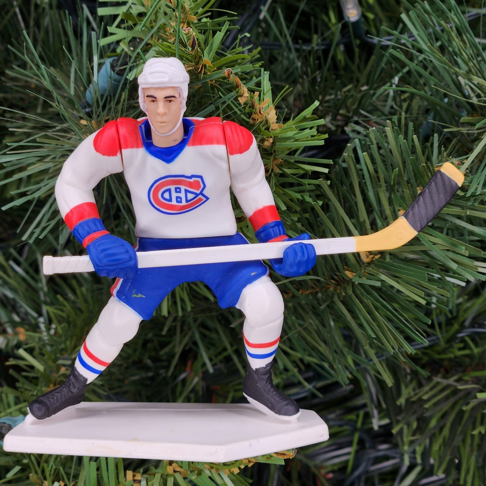 John LeClair Montreal Canadiens Hockey NHL Xmas Ornament Holiday vtg Jersey #17 John LeClair Montreal Canadiens Hockey NHL Xmas Ornament Holiday vtg Jersey #17