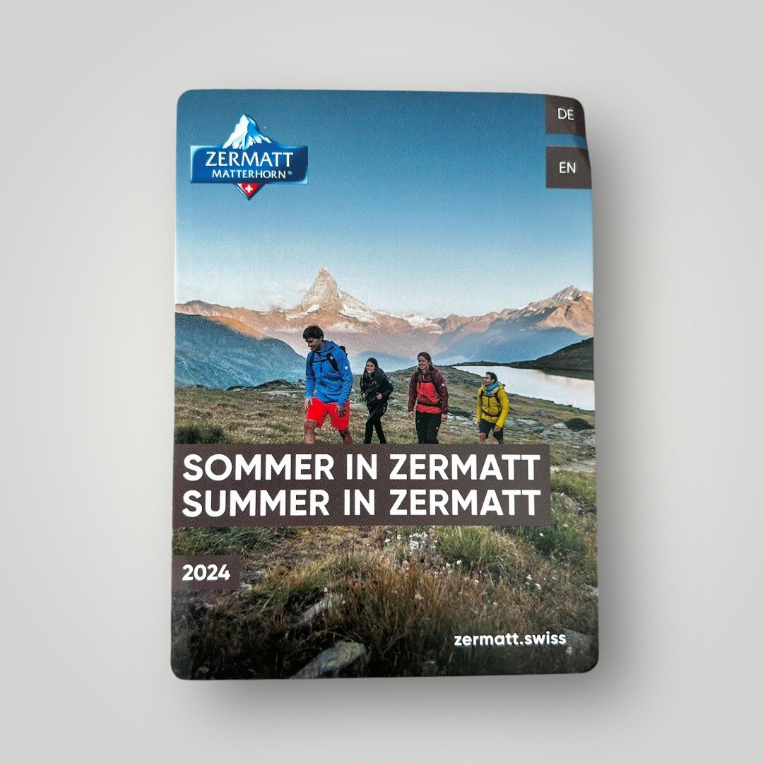2024 Zermatt Switzerland Matterhorn Pocket Guide Book Collectible Souvenir New