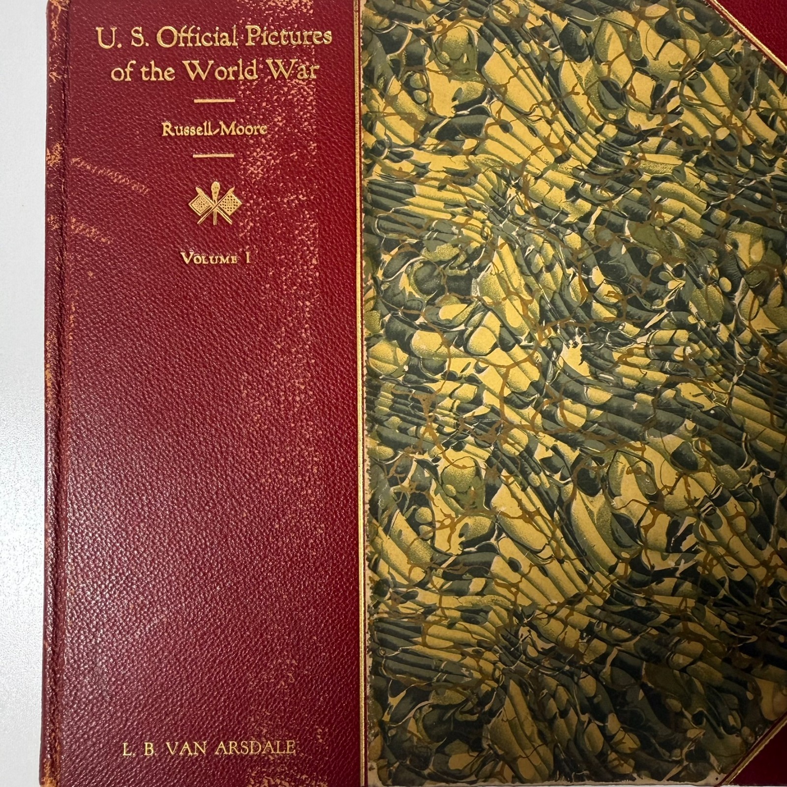 Antique U.S. Official Pictures of the World War Vol 1 Limited Edition #2243 WWI