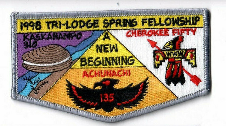 OA Kaskanampo Lodge 310 1998 Tri-Fellowship Tennessee Valley Council AL [AL117]