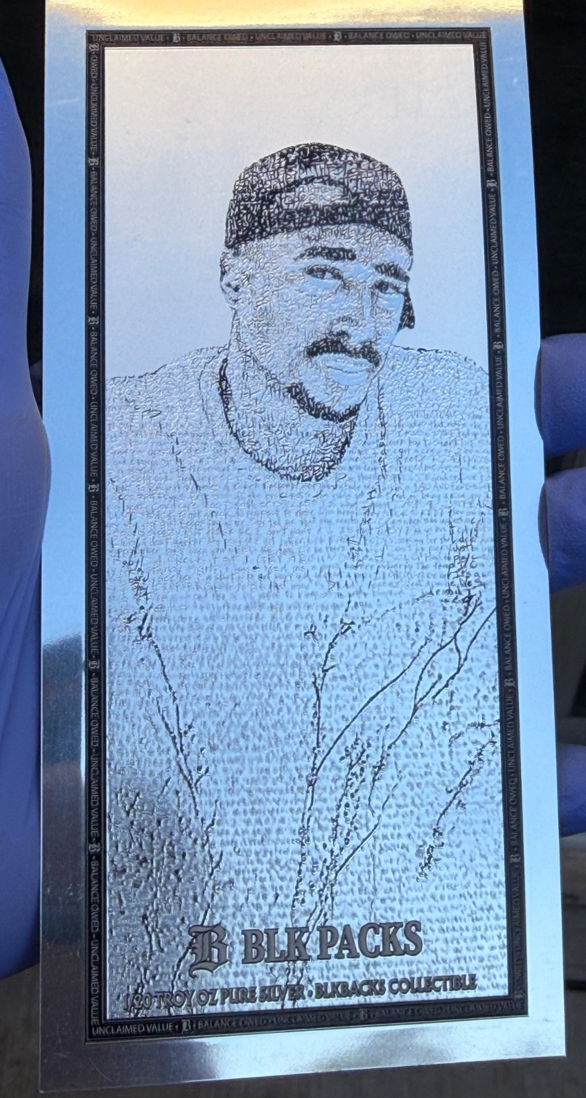 SilverBack Leaf Foil UNC Notes 1/20 Troy Oz. + BLK PACKS Tupac 2PAC, Lot of 10