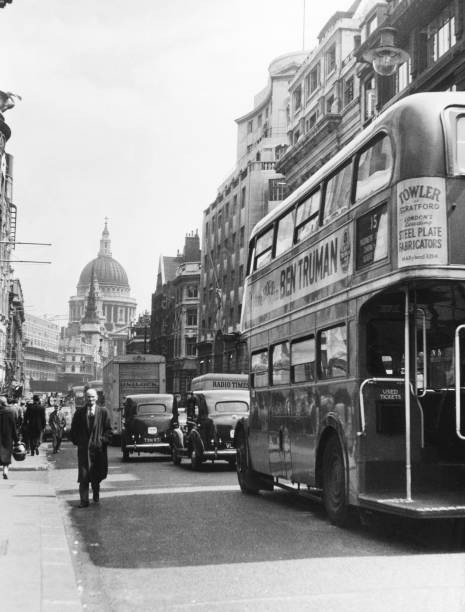 Fleet Street is a major street mostly in the City of London It run- Old Photo