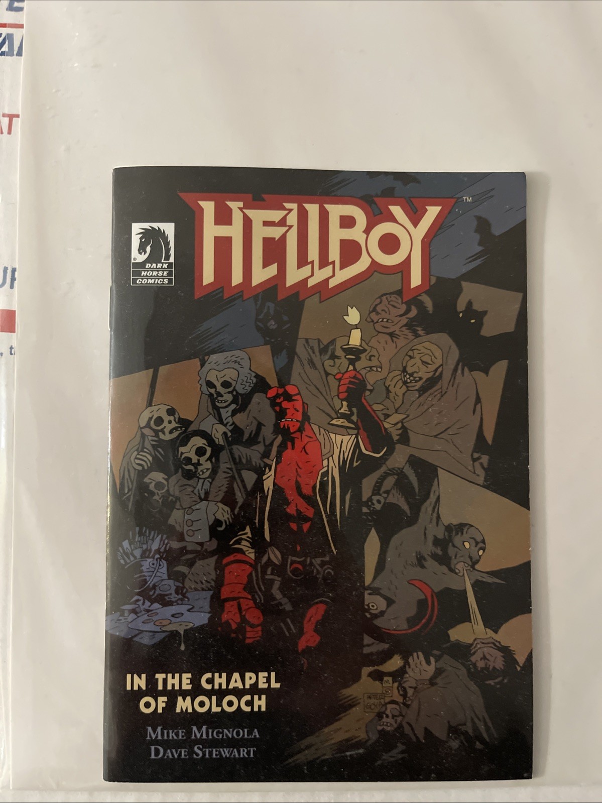 HELLBOY : In The Chapel of Moloch Ashcan Edition Mignola Rare Mini-comic