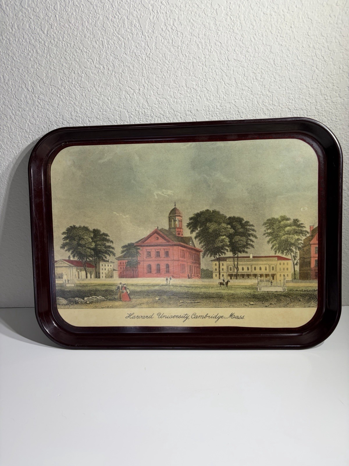 Vintage Harvard University Cafeteria Serving Tray