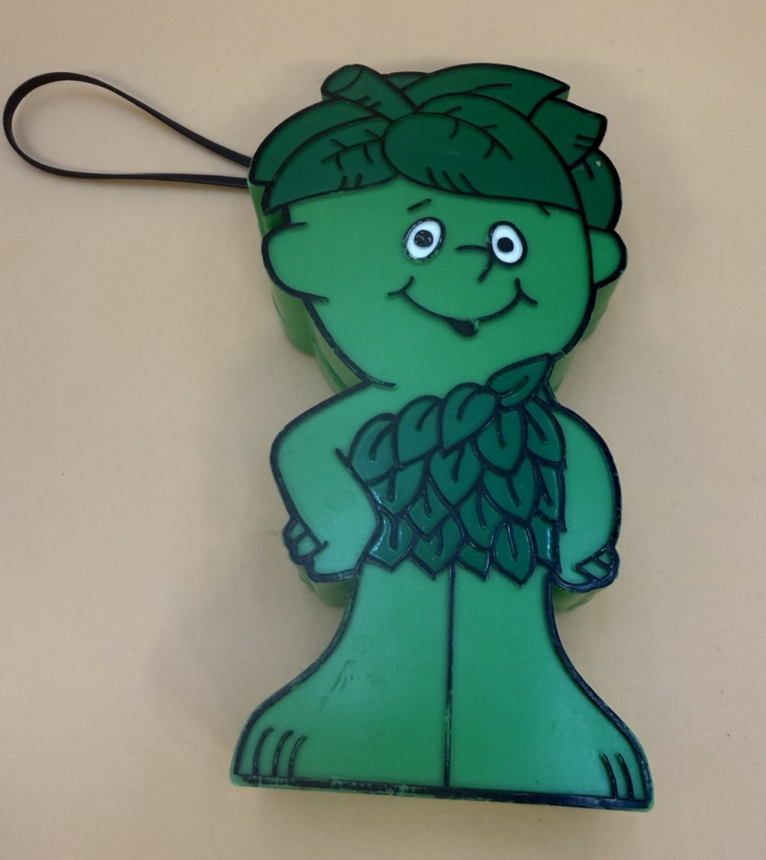 Vintage Jolly Green Giant Little Sprout AM Transistor Radio 1970s Advertising 