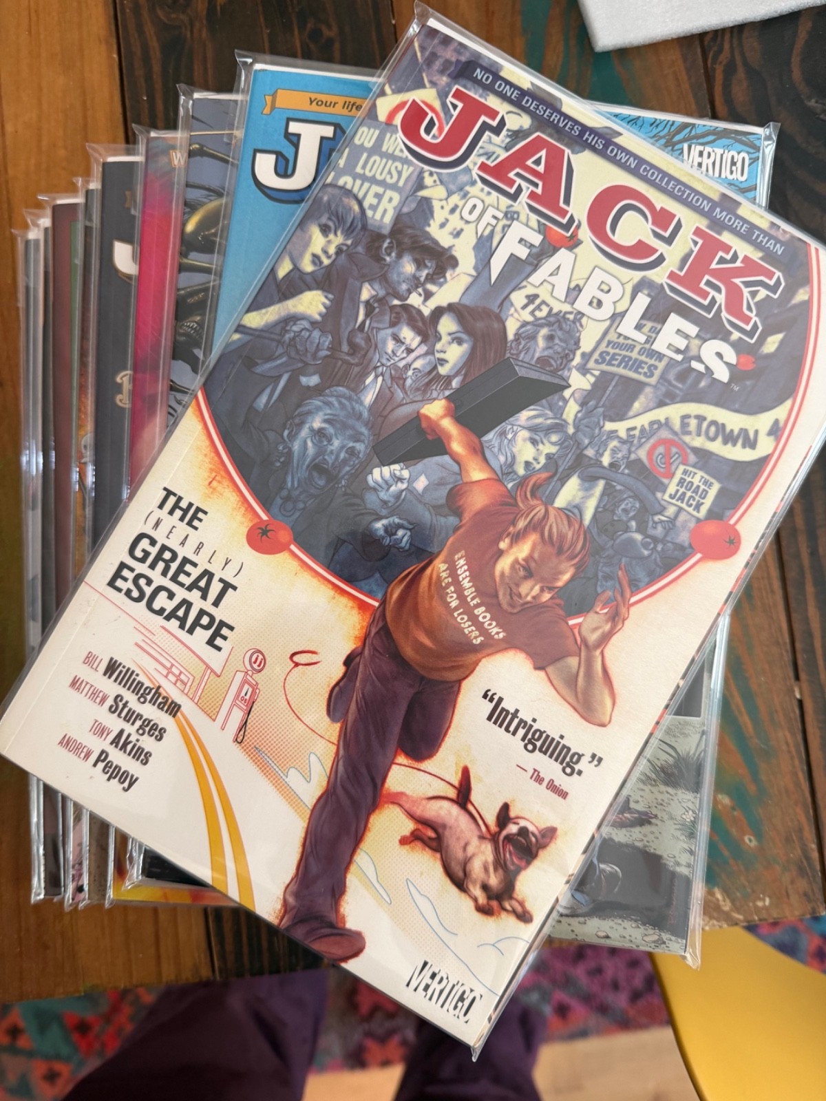 JACK OF FABLES - COMPLETE  (Volumes 1-9) TPBs by Bill Willingham, Matt Sturgess