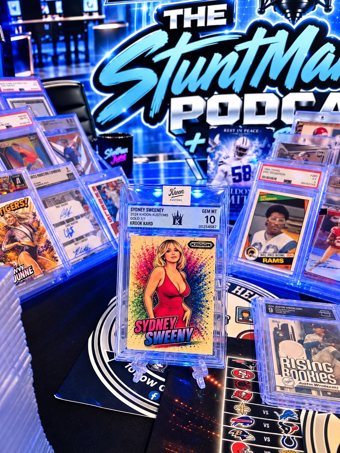 Sydney Sweeney 🔥 Custom Art Collectible Card Graded 10 