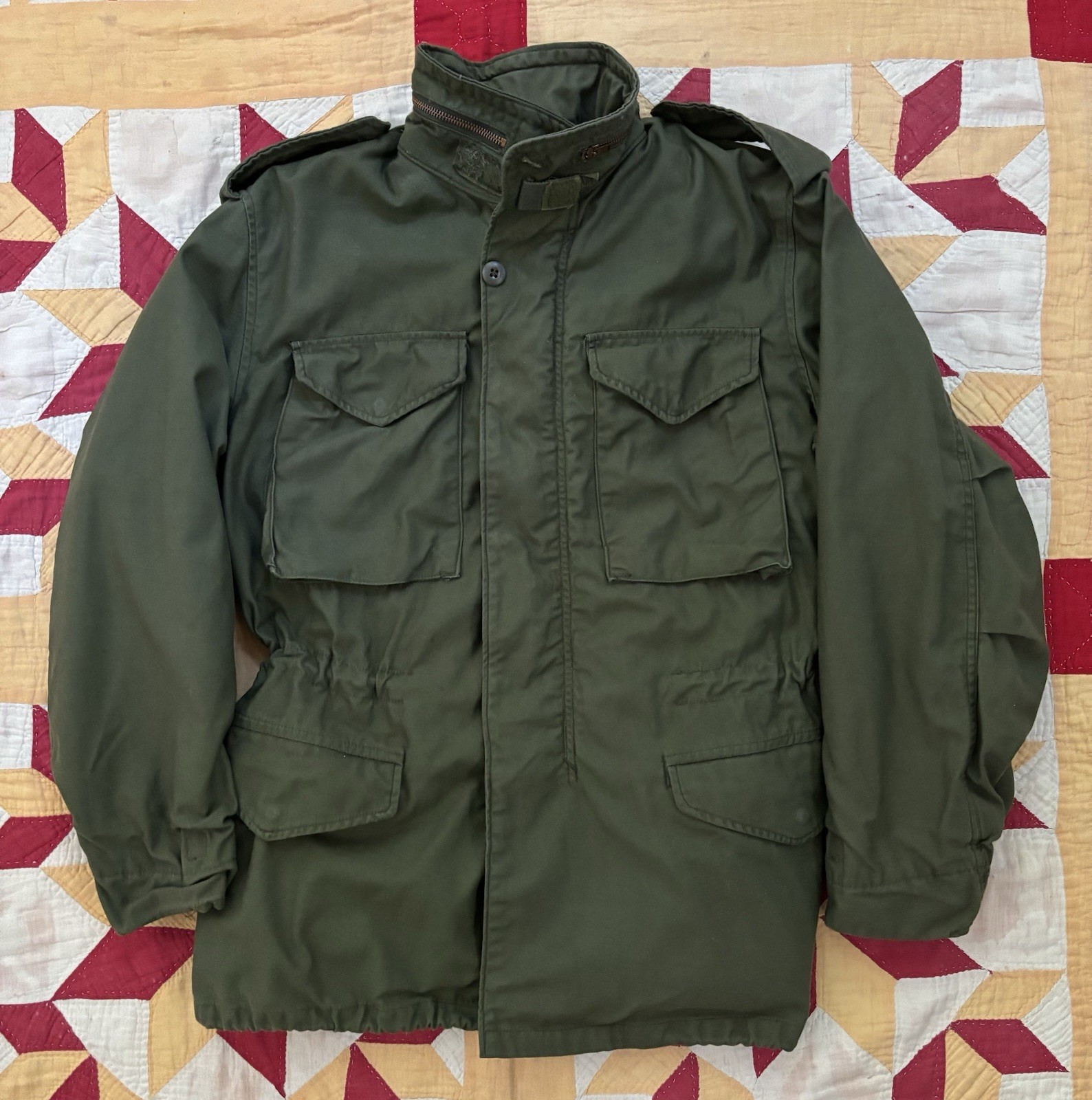 Vintage 80s US Army M65 Field Jacket Small Regular Alpha Industries