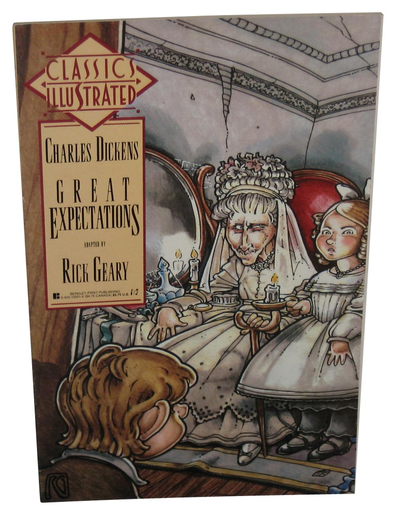 Classics Illustrated Charles Dickens Great Expectations (1990) Paperback Book