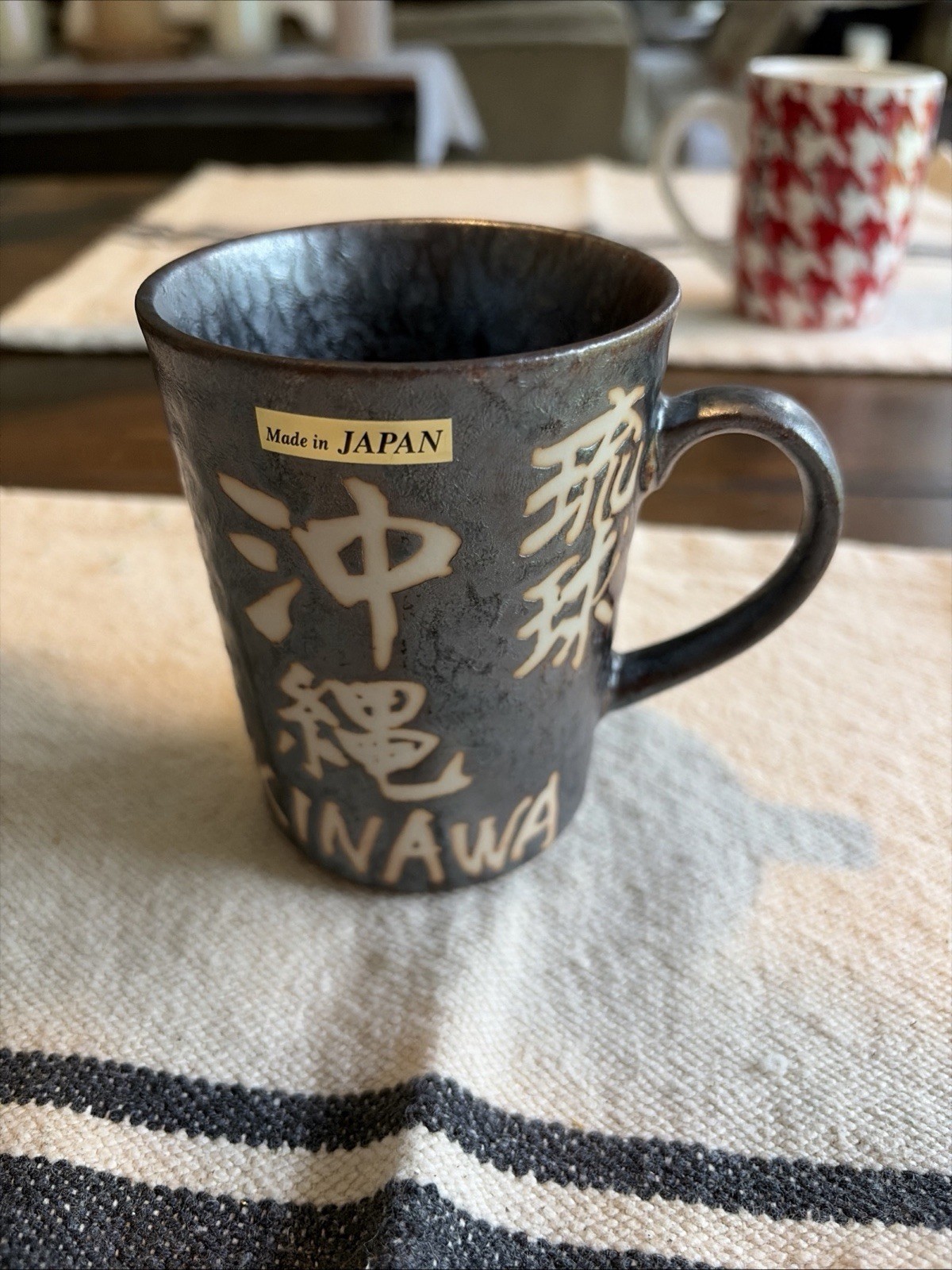 Okinawa Coffee Mug Made In Japan.