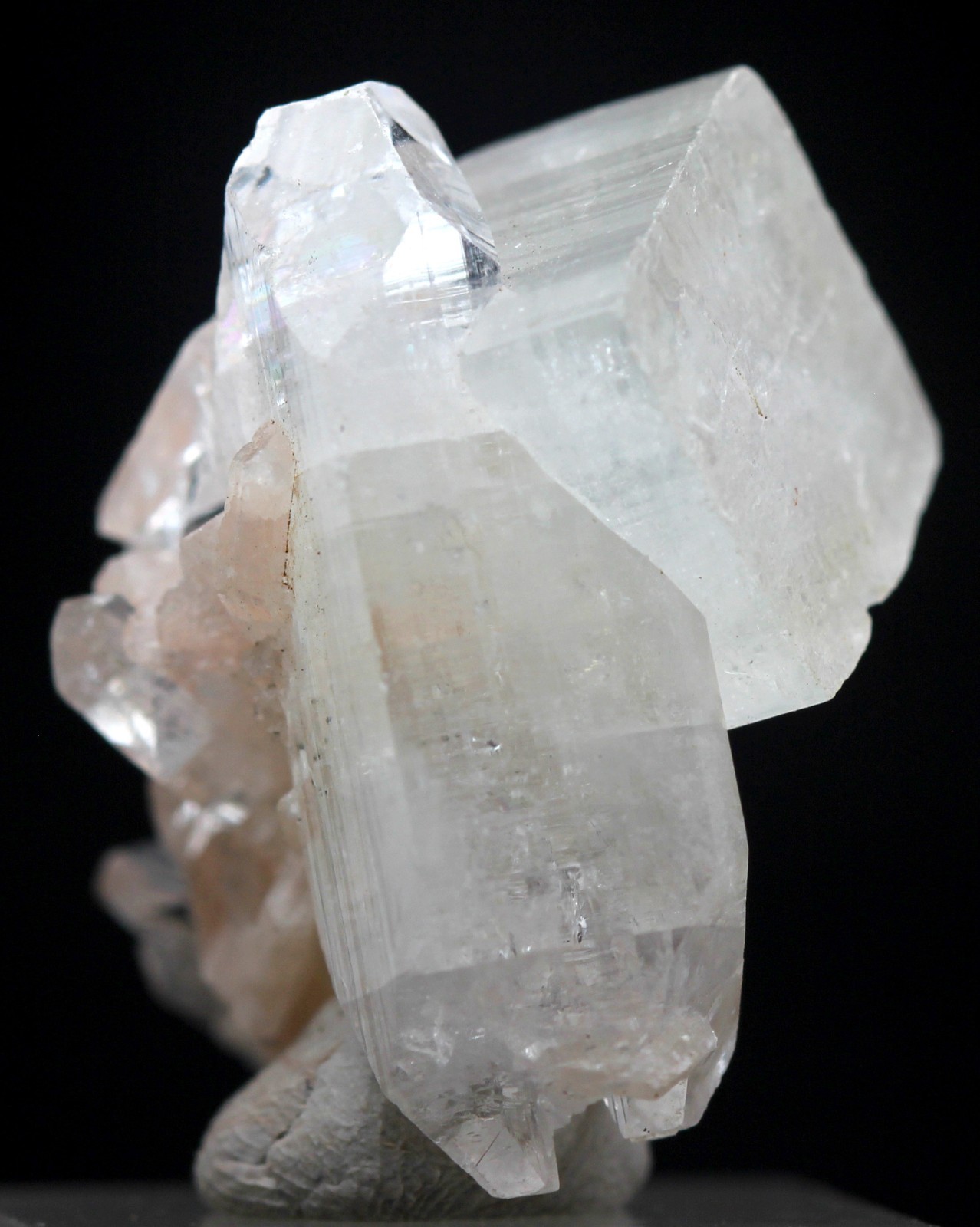 FLUORAPOPHYLLITE  APOPHYLLITE STILBITE Crystal Mineral Specimen Cluster ZEOLITE 