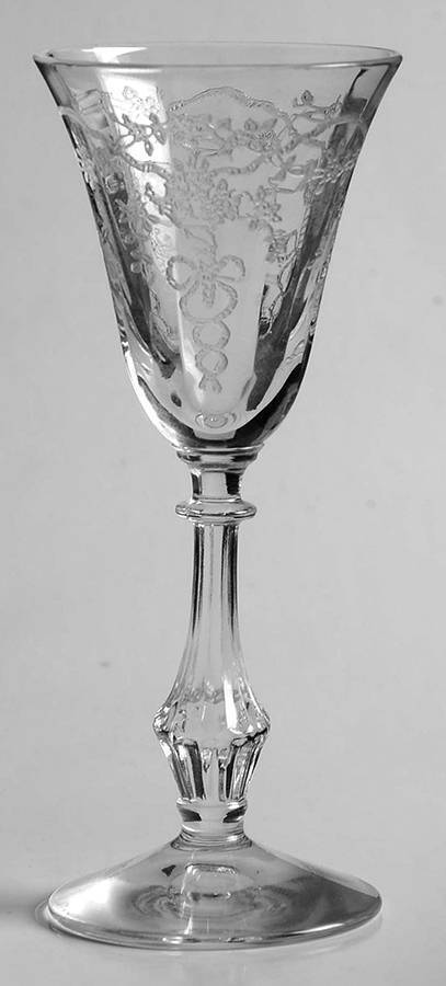 Fostoria Corsage Clear Cordial Glass 145900