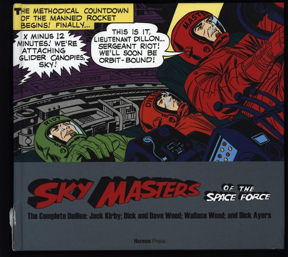 Sky Masters of the Space Force : The Complete Dailies, Paperback by Kirby, R21