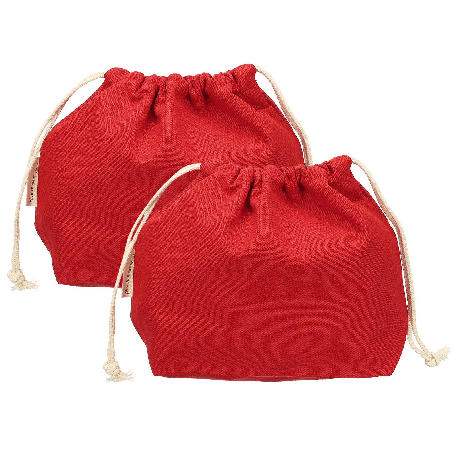 2Pcs Drawstring Makeup Bag 7.3\