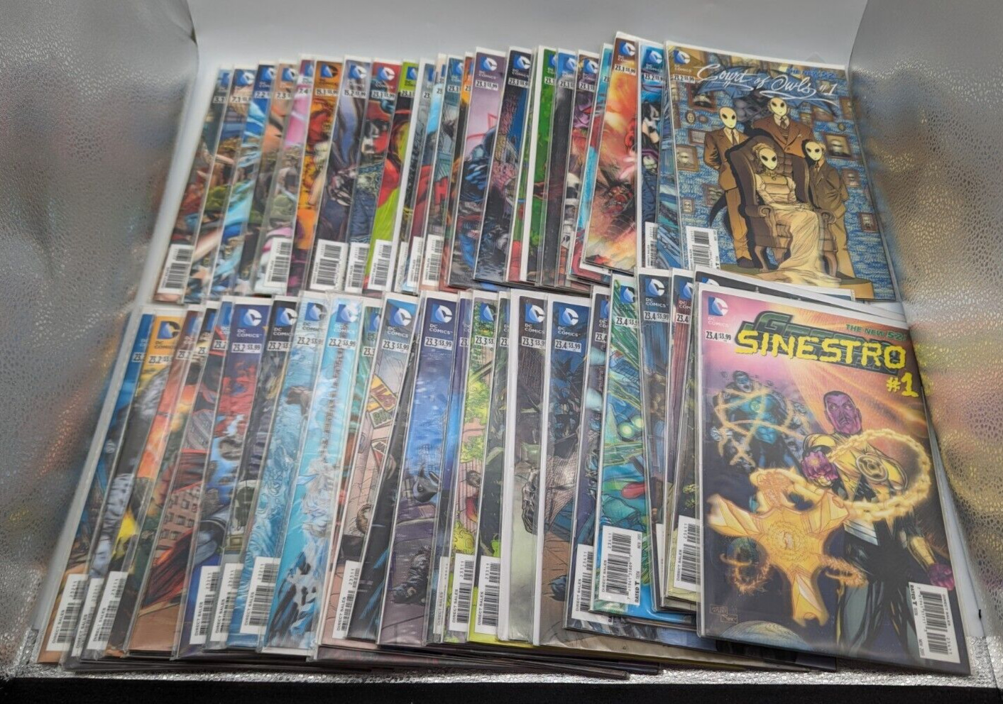 DC VILLAINS MONTH NEW 52 3D COVER Complete Set Of 52 Lenticular Covers
