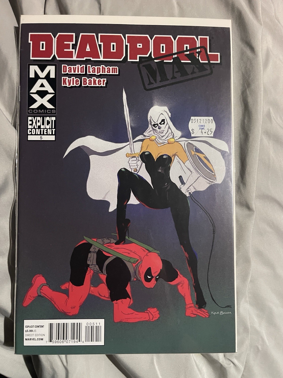 Deadpool Max #5 1st app of lady taskmaster (Marvel Comics 2011) 