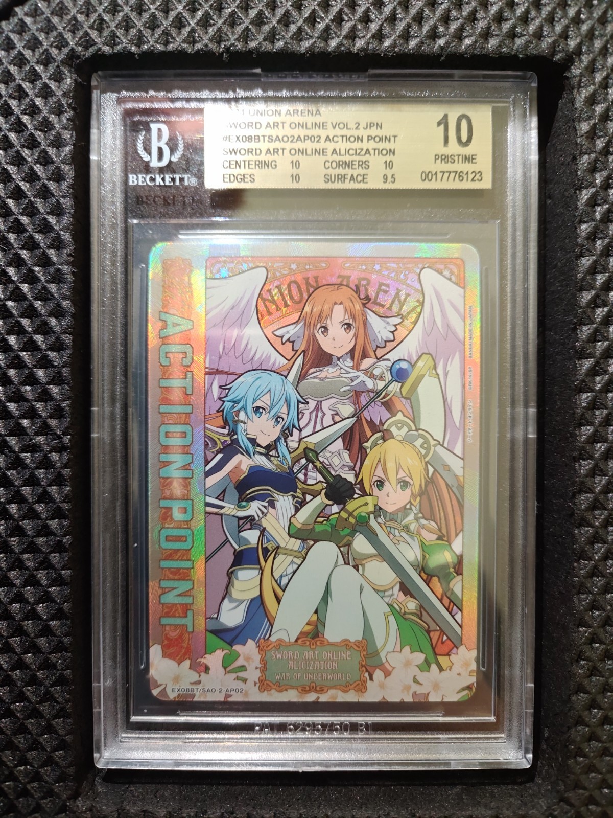 2024 UNION ARENA JPN EX08BT/SAO SWORD ART ONLINE VOL.2 #AP02  ActionPoint BGS 10