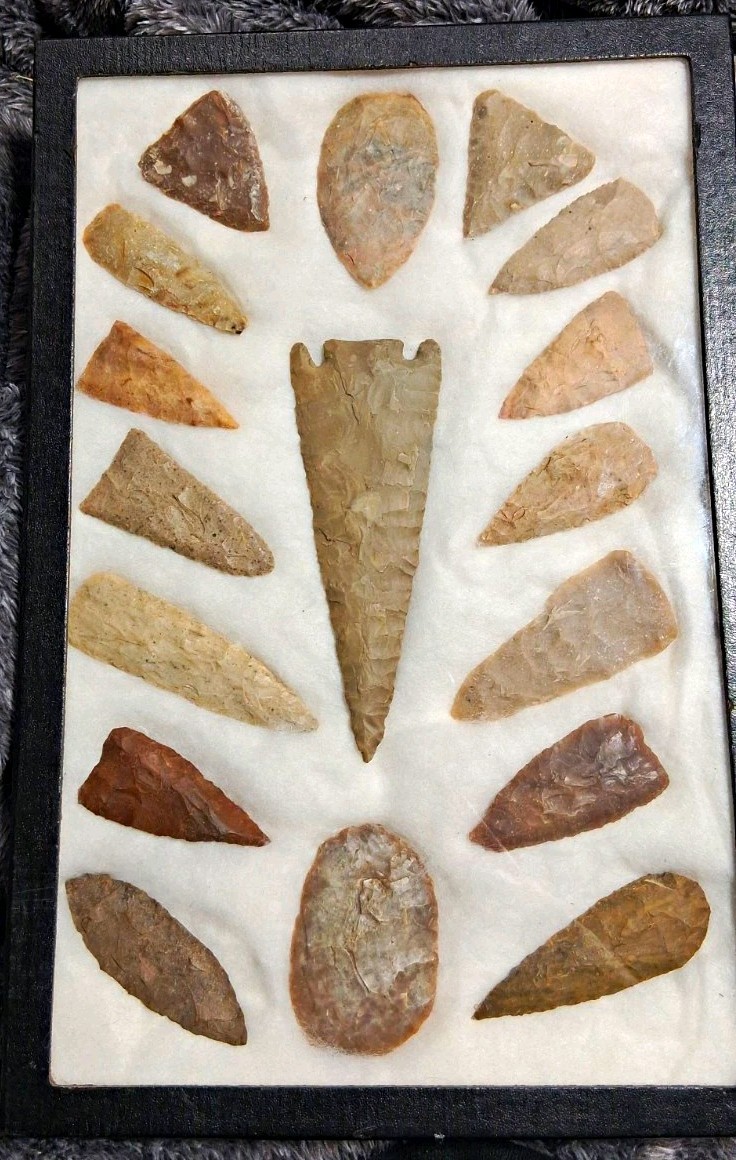 15 Pc Genuine Native American Artifact Collection Large 6\