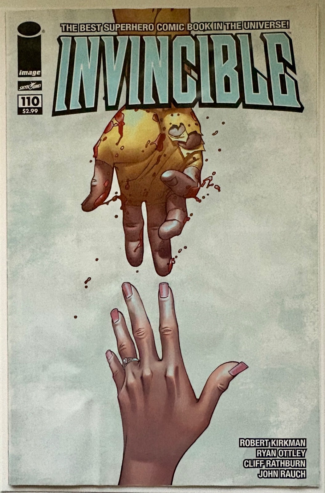 INVINCIBLE #110 Image Comics Extremely RARE CONTROVERSIAL ISSUE (LOW GRADE)