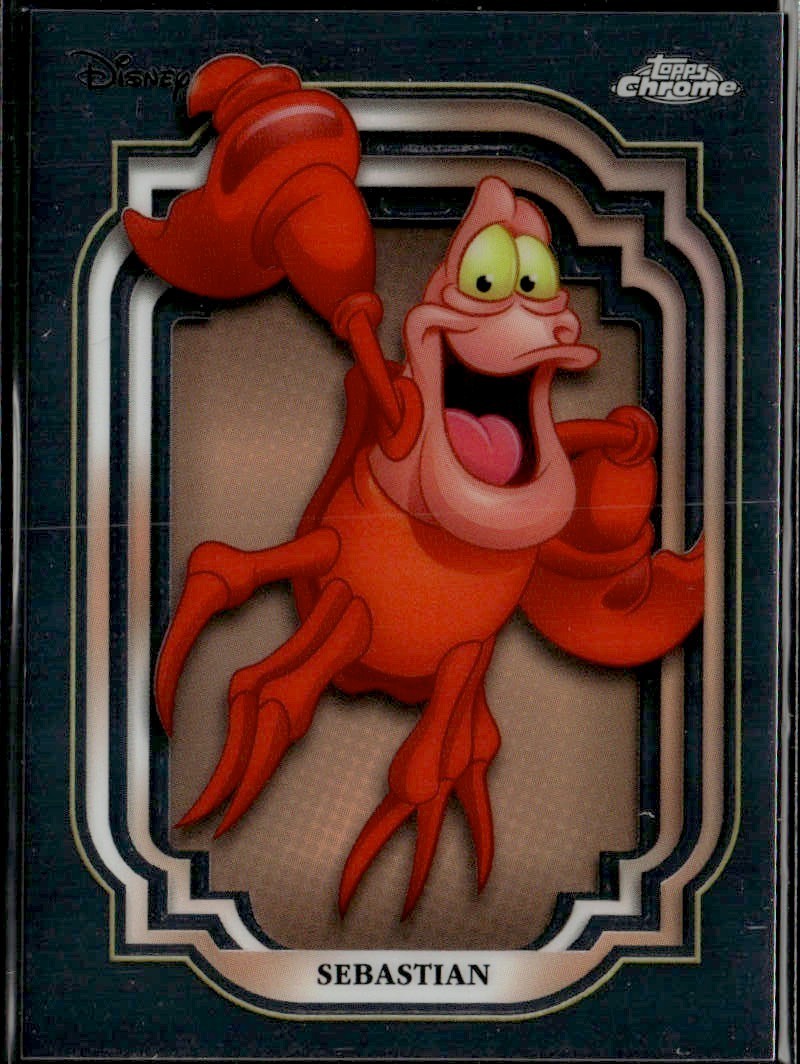 2024 Topps Disney Chrome The Little Mermaid - Sebastian #48 Trading Card