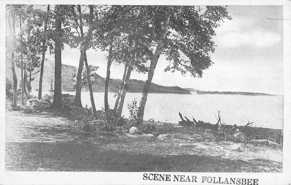 Follansbee West Virginia Waterfront Greeting Antique Postcard K77965 Follansbee West Virginia Waterfront Greeting Antique Postcard K77965