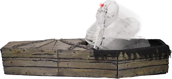 5.2-FT LIFE SIZE ANIMATED REAPER IN COFFIN ANIMATRONIC HALLOWEEN PROP 2026 5.2-FT LIFE SIZE ANIMATED REAPER IN COFFIN ANIMATRONIC HALLOWEEN PROP 2026
