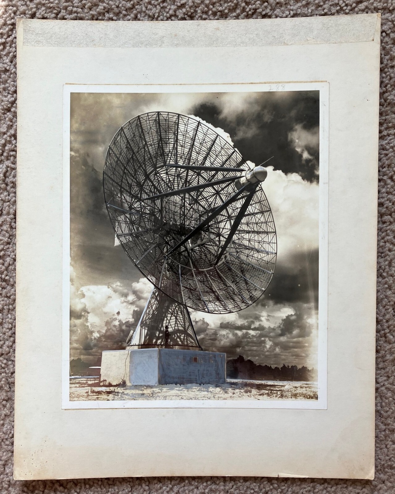 Vtg 1950's Air Force Telemetry Missile Antenna TLM-18 NASA Press Photo FL 8x10