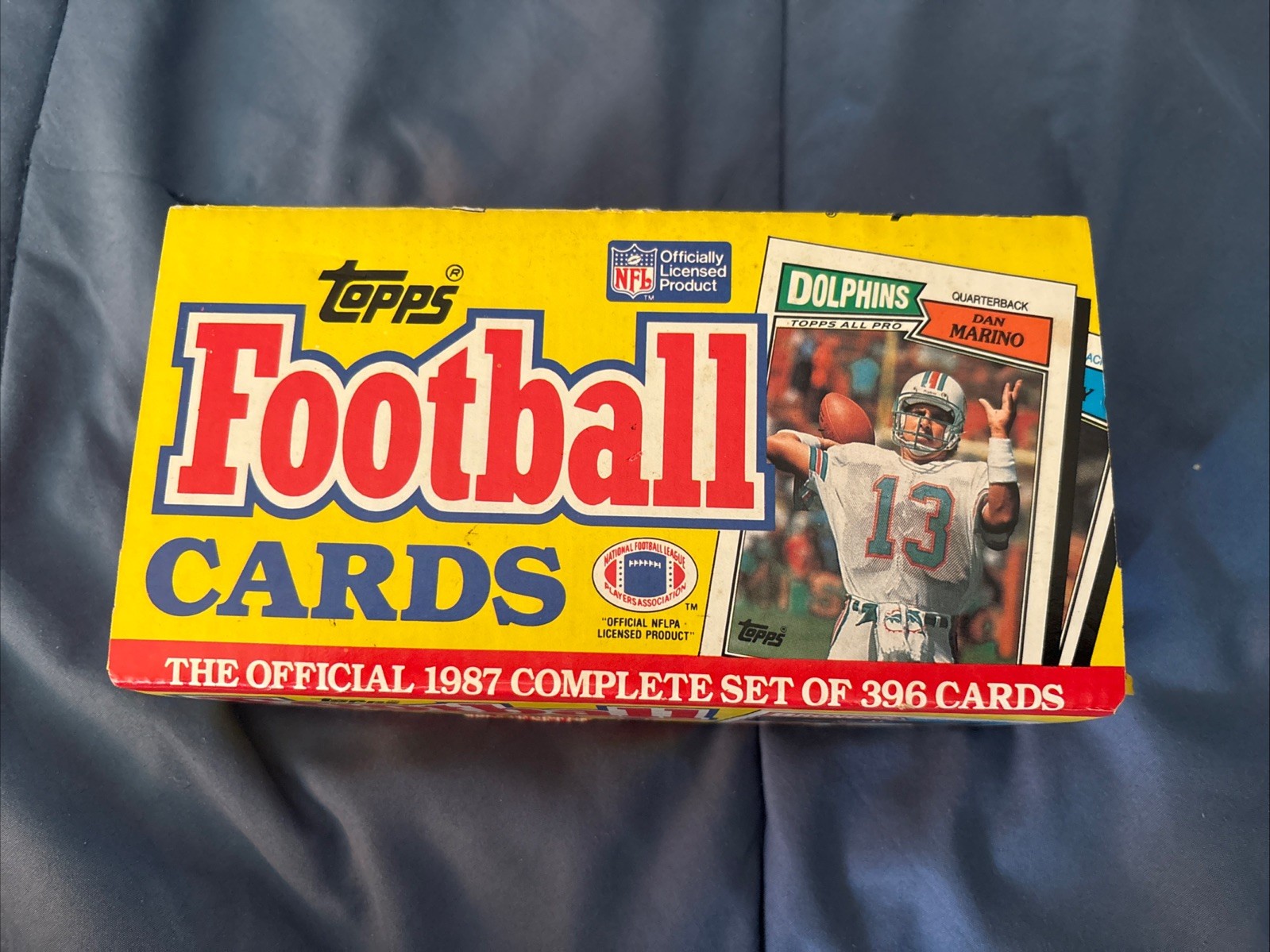 ✅1987 Topps Football Factory Complete Set 396 Cards NOT SEALED CHRISTMAS BOX ✅