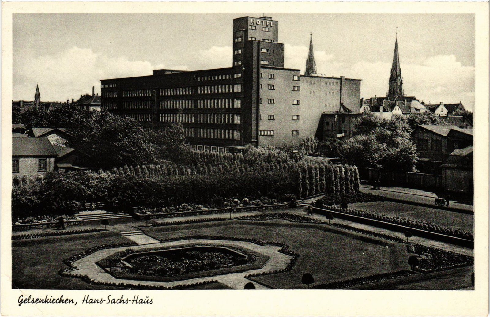 CPM AK GELSENKIRCHEN HANS-SACHS-HAUS GERMANY (1435832)