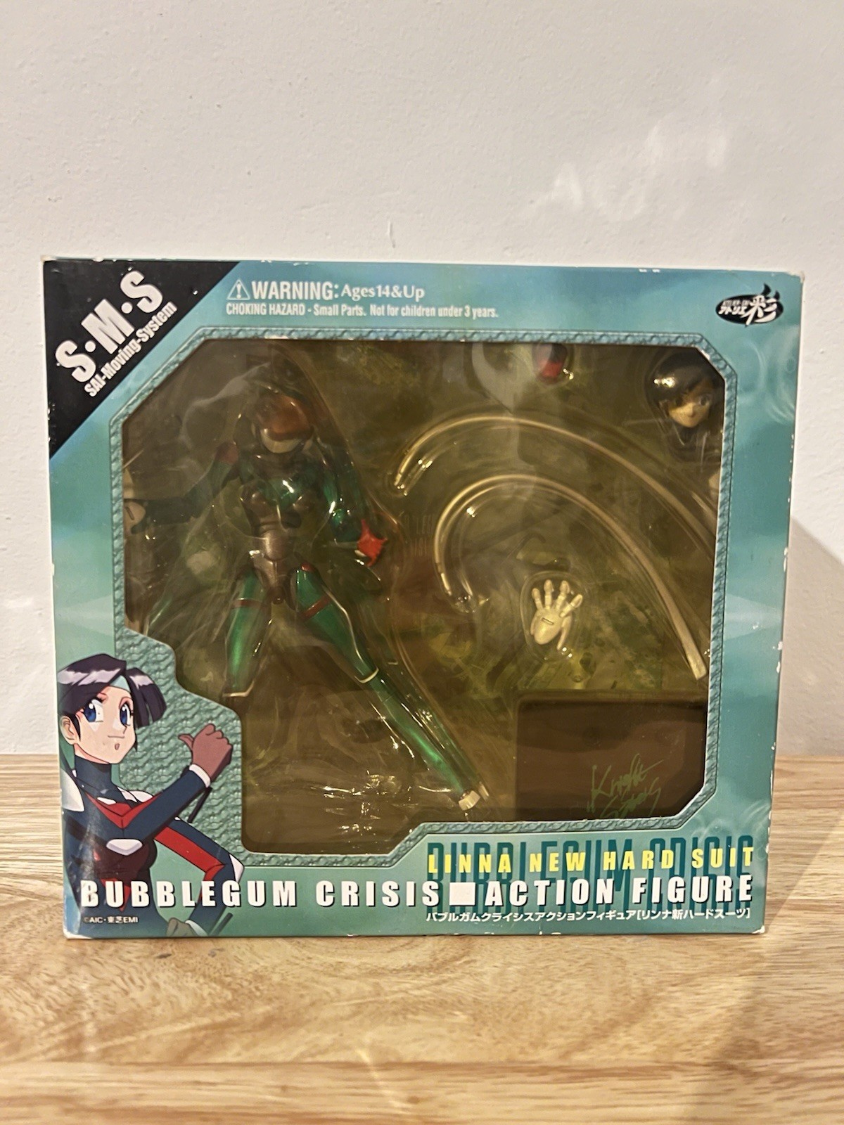 Atelier Sai Bubblegum Crisis Action Figure Linna New Hard Suit