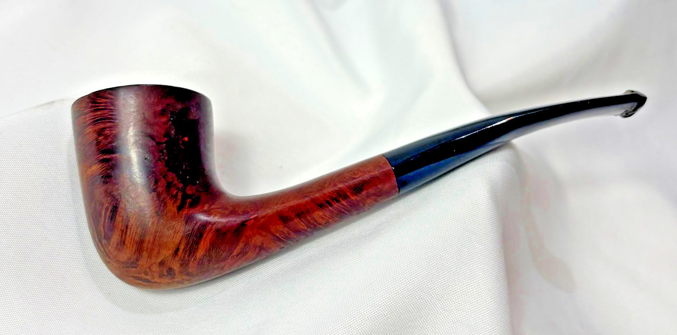 Vtg Savinelli Oscar Elite 413KS Pipe Zulu Shape Made In Italy Seasoned
