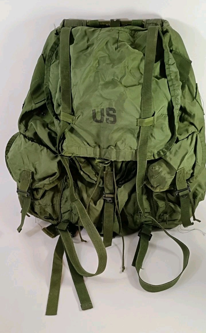 USGI US Military LC-1 Large ALICE Combat Nylon Field Pack + Frame Complete