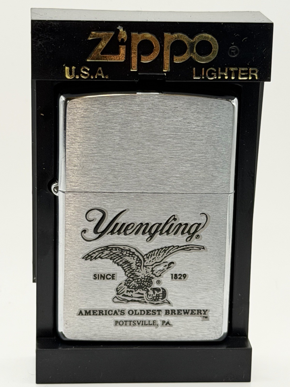 Rare Vintage 2000 Yuengling Brewery 170th Anniversary Zippo Lighter New B17