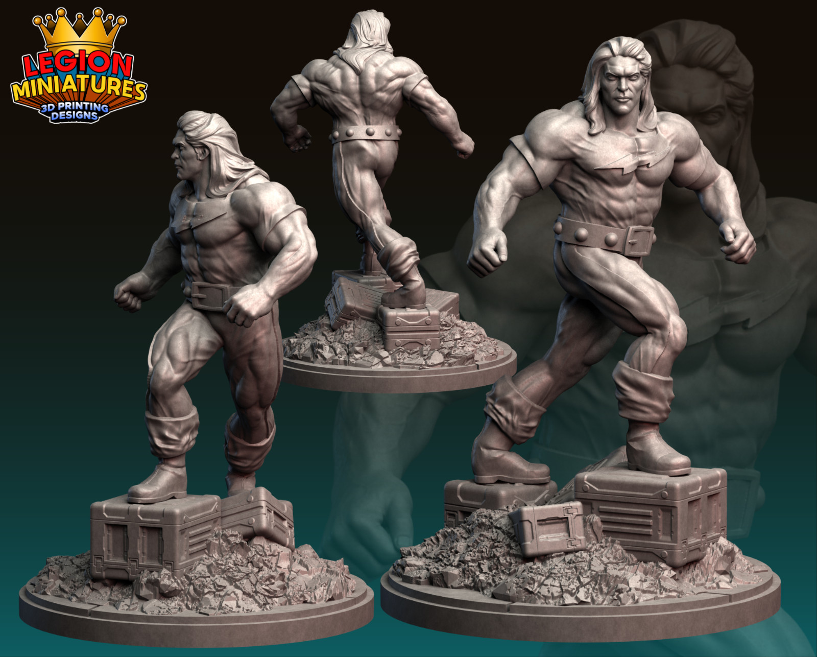 Doc Samson  Resin Sculpture Statue Model Kit Unpainted/Unassembled