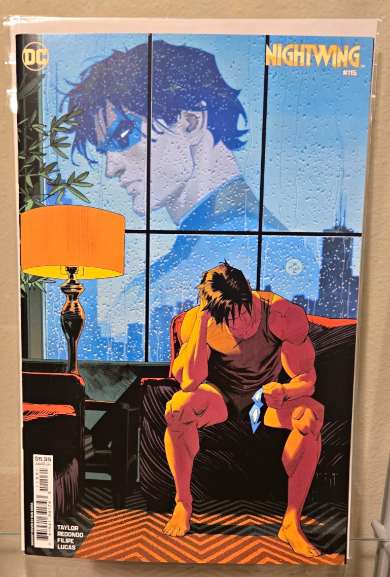 DC Comics Tom Taylor Nightwing #115 Dan Mora Card Stock Variant Cover B