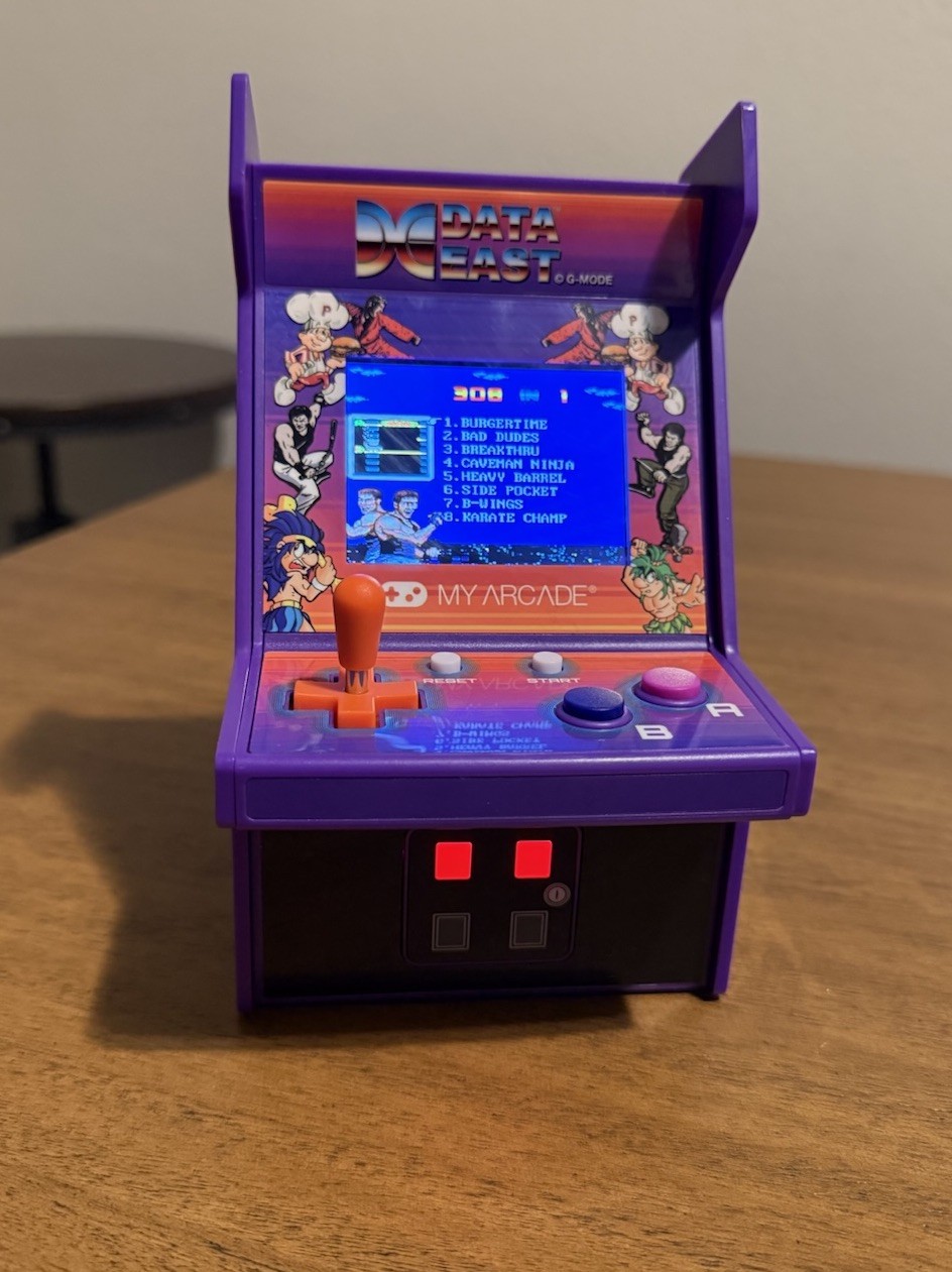 MyArcade Data East Hits Playable Mini Arcade Machine TESTED & WORKS