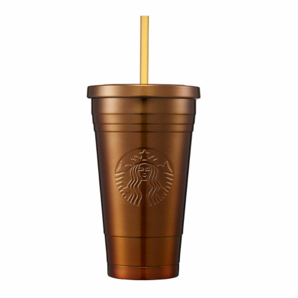 Starbucks Korea 2020 SS CTG Autumn Brown Cold Cup 473ml  / 1st Autumn Edition