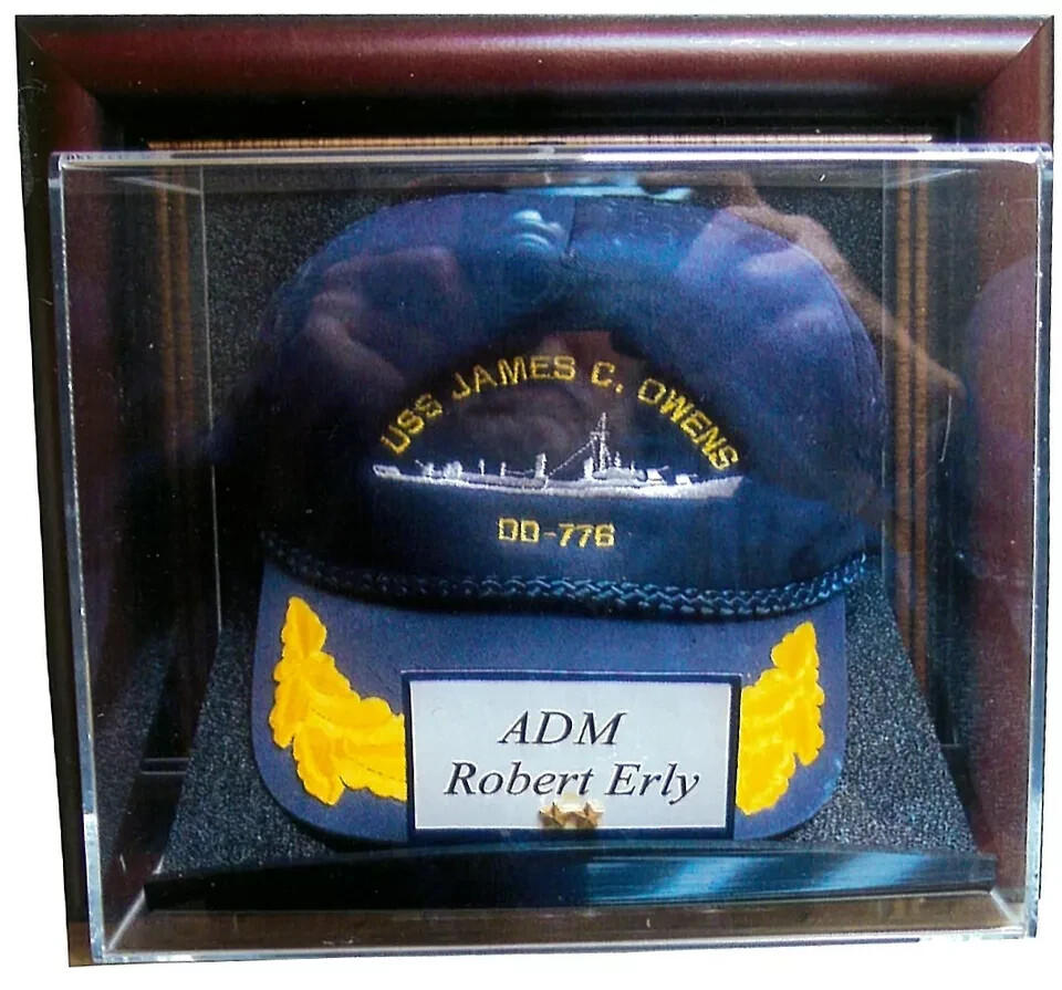 ADMIRAL ROBERT B. ERLY ( NAVY SEALS' FOUNDER ,ANNAPOLIS '37,PEARL 12/7/41) W/COA ADMIRAL ROBERT B. ERLY ( NAVY SEALS' FOUNDER ,ANNAPOLIS '37,PEARL 12/7/41) W/COA