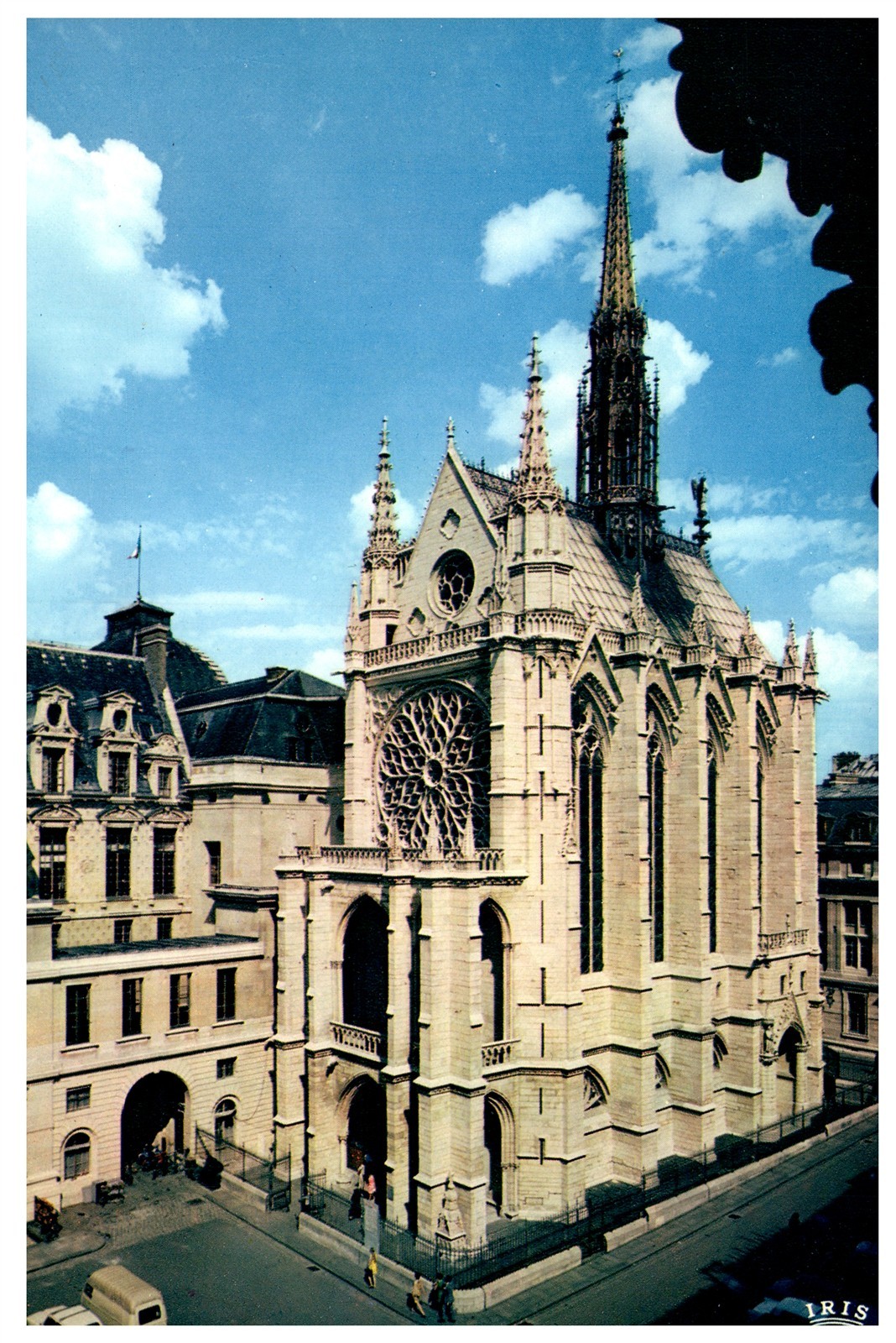 Vintage Postcard Paris La Sainte-Chapelle France Vintage Postcard Paris La Sainte-Chapelle France