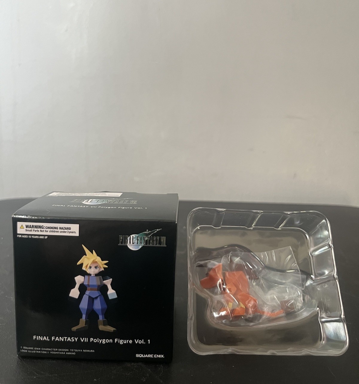 Official Square Enix Final Fantasy VII FF7 Red XIII 13 Polygon Mini Figure NEW Official Square Enix Final Fantasy VII FF7 Red XIII 13 Polygon Mini Figure NEW