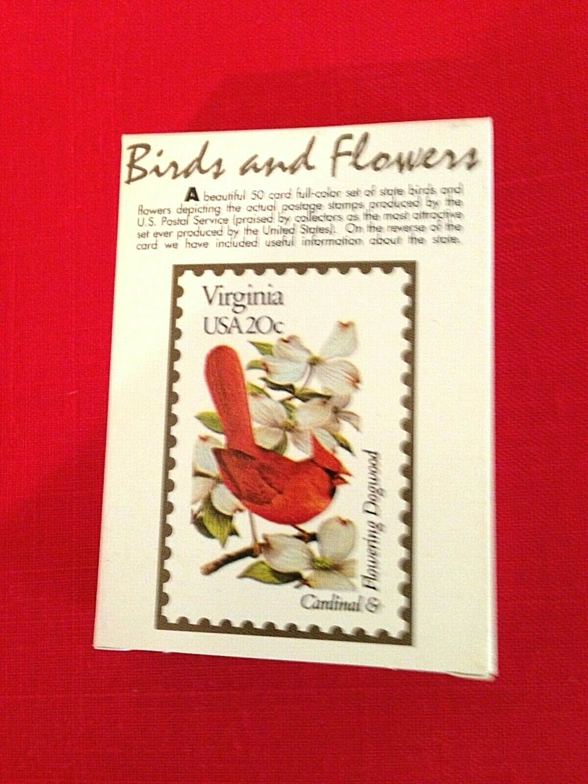  Unopened Set of The Fifty States Birds and Flowers – Bon Air Collectibles 1991