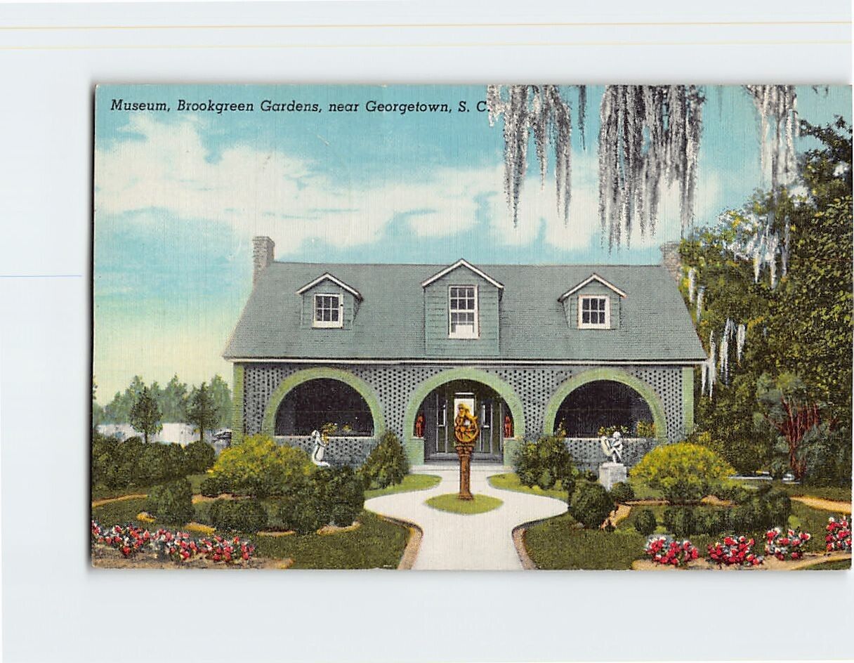 Postcard Museum Brookgreen Gardens Near Georgetown South Carolina USA